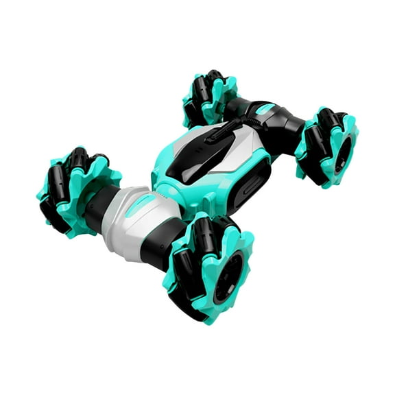 1:16 Scale 4WD RC Trail Crawler - Gesture & Remote Control | 50m Range w/40min Runtime | All-Terrain Tires Age 8+ (22.5cm) Green