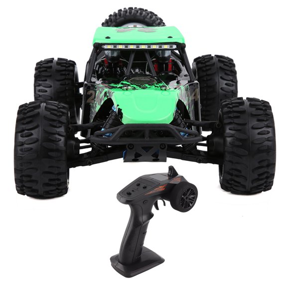 1:16 Scale 4WD Remote Control Desert Truck High Speed RC Off-Road Vehicle Brushed Toy Cross-Country Car (11.4 inches / 28.9 cm)