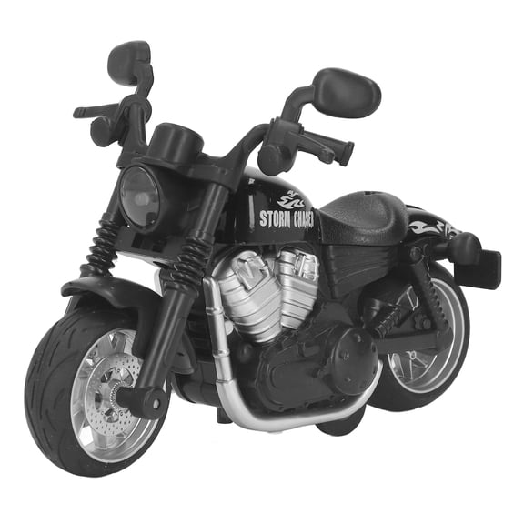 1:16 Scale Alloy Motorcycle Toy Sound Light Improve Hand Eye Coordination Pull Back Motorcycle Model Toy For Boys Girls 3-6 Year Old