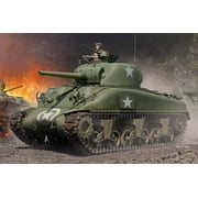 116 Scale M4A1 Medium Tank - Late Military Vehicle Model Kit Collectible Display Assemble DIY