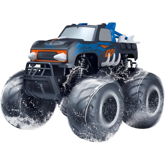 1:16 Scale Monster Truck Pickup Toy Remote-Control Car—4WD All-Terrain Off-Road Toy—Perfect Gift for Boys and Girls