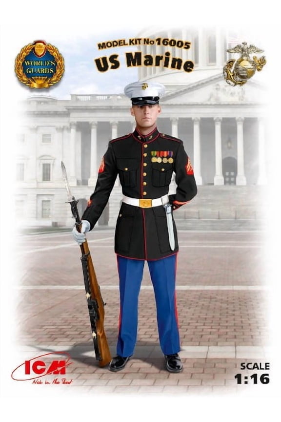 1/16 US Marine Sergeant Guard