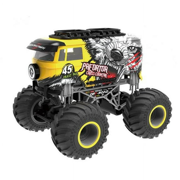 1:16 big wheel toy truck with VW bus body 2.4 GHz