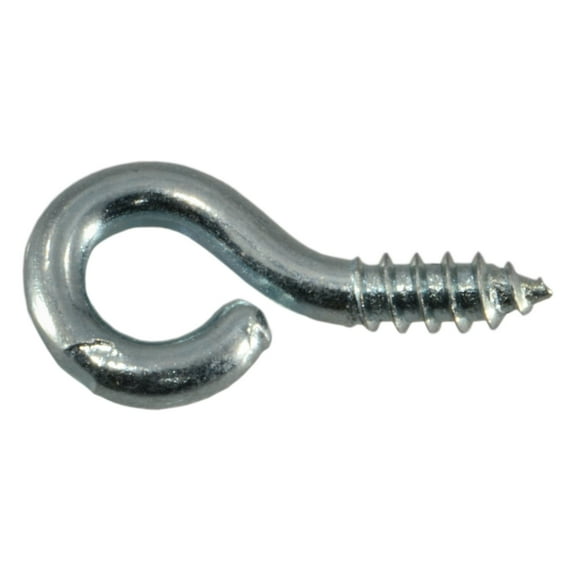 1/16" x 1/8" x 1/2" #216-1/2 Zinc Plated Steel Screw Eyes LSEBS-037