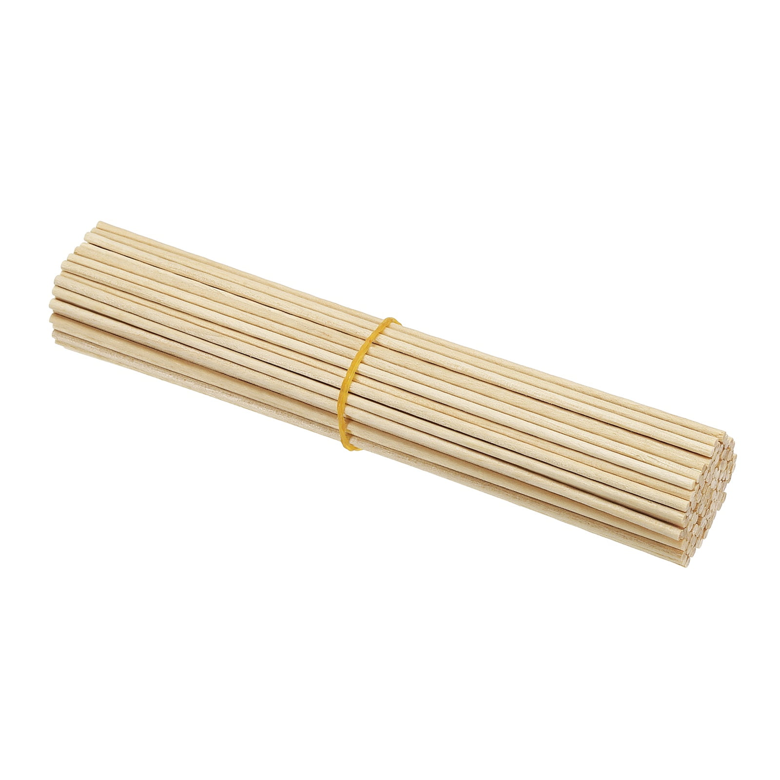 PATIKIL 3/8 X 4 Inch Wooden Dowel Rod, 30 Pcs Wood Dowels Unfinished Round Wood - View #5