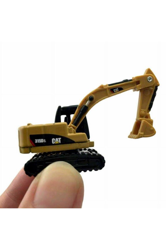 1/160 Exquisite Mini Truck Model Miniature Excavator Engineering Vehicle Diecast
