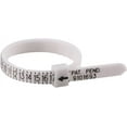 thumbnail image 1 of 1-17 US Ring Sizer, Reusable Plastic Finger Size Measuring Tape Jewelry Measure Belt White Clear Measurement Tool for Women Men, 1 of 5
