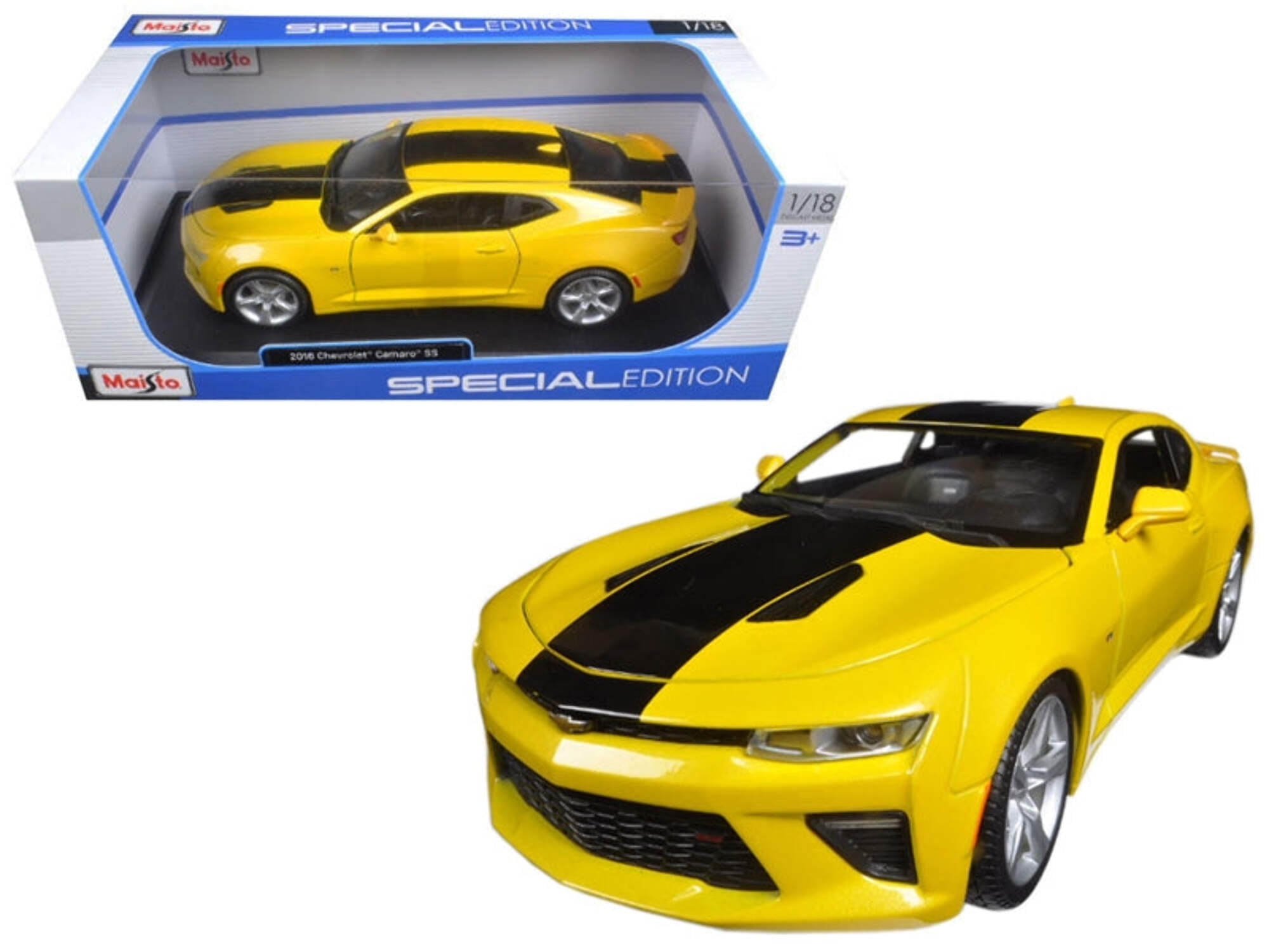 Maisto 1:18 Special Edition Die-Cast Toy: 2016 Chevrolet Camaro SS