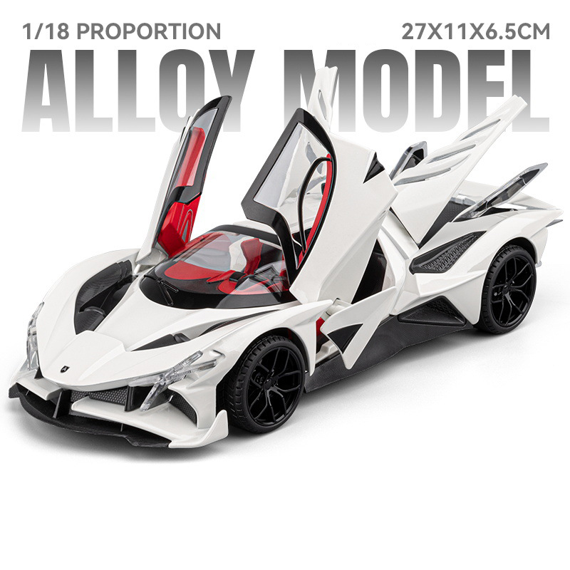 1:18 Apollo Project EVO Alloy Sports Car Model Diecast Metal Concept ...