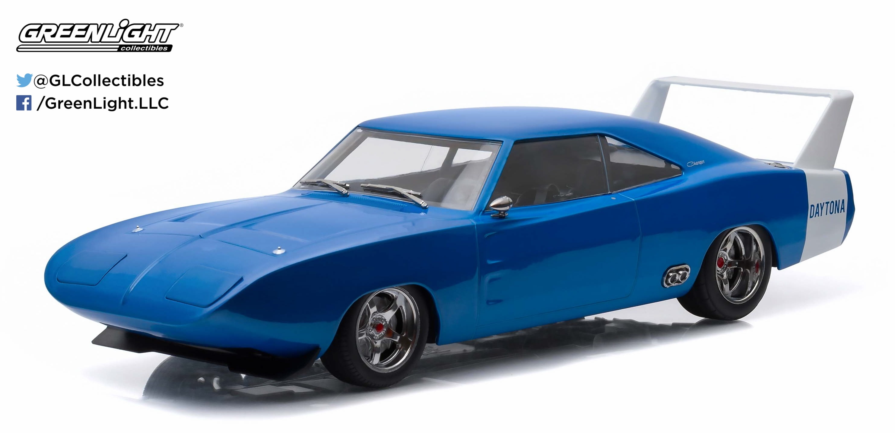 1:18 Artisan Collection - 1969 Dodge Charger Daytona Custom - Blue