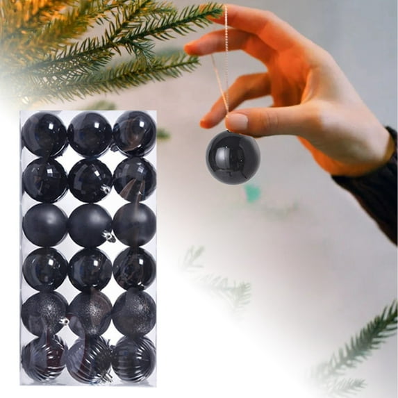 1.18'' Christmas Balls Ornaments Set 36 Sets Of Pendants Special Shaped DIY Pendants Christmas Tree Ornaments Christmas Decorations