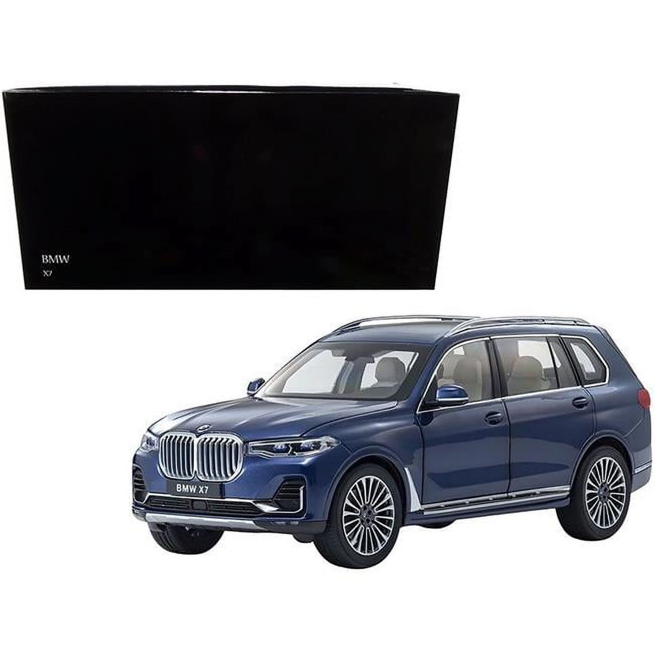 ミニカー bmw x7 1/18 1-18 Diecast Model Car for BMW X7 with Sunroof Phytonic, Blue