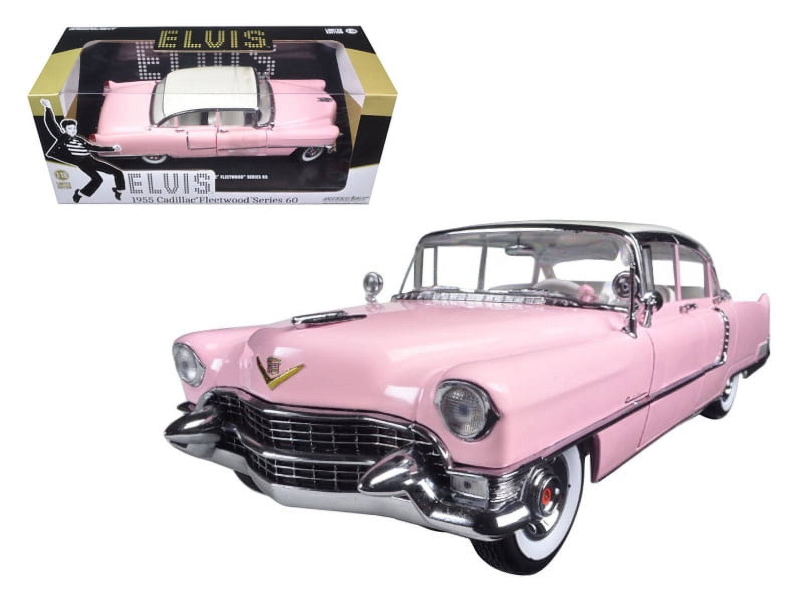 エルヴィスプレスリー 1955 ピンクキャデラック 1/18 グリーンライト 1955 Pink Cadillac Fleetwood Series 60 Special 