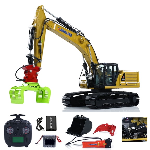 1/18 Kabolite K961-100S PRO Hydraulic RC Excavator Metal RTR Digger Model