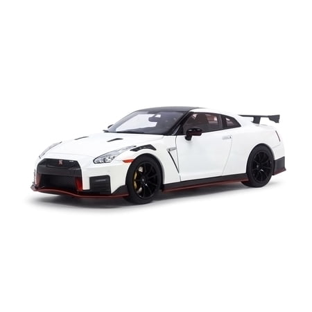 Paudi 1:18 Scale White Nissan GT-R Nismo R35 2022 Diecast Model Car