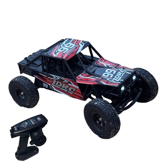 1/18 RC 4WD Tube Chassis Off-Road Car Flip Headlights RTR Red