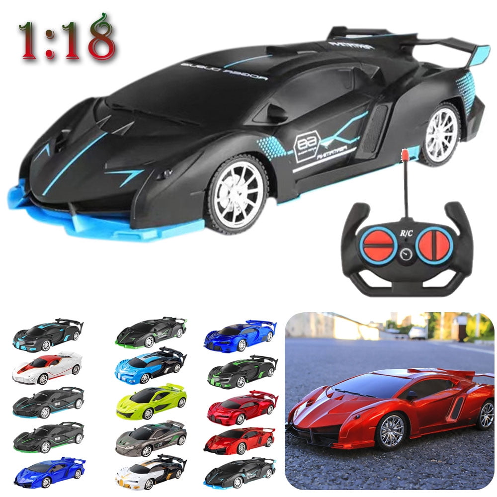 Rc Cars 1:18 Simulation Bugatti Bugatti Jouet pour enfants Anti-chute Anti- collision Charge Jouet Voiture de sport Cadeau pour enfants