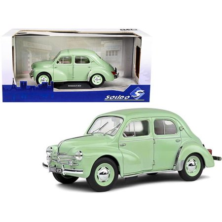 1-18 Scale 1955 Renault 4CV Vert de Eau Diecast Model Car, Green