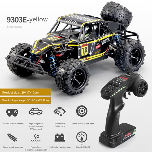 Voiture Télécommandée 1:18 Scale Rc Car 4D Off Road Vehicle Radio