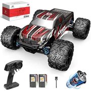 1-18 Scale 9300 40km-h 4WD 2.4GHz All Terrain Off Road Monster Trucks & High Speed Remote Control Car with 2 Rechargeable Battery for Kids