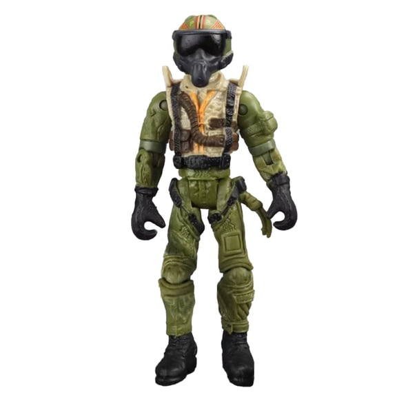 1:18 Scale Articulated Combat Pilot Figure Model, Collectible Military Action Figure Model with Movable Joints - Perfect for Adult Collectors and Diorama Displays