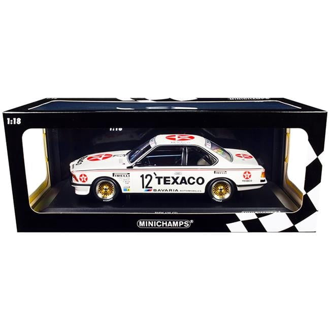 1-18 Scale BMW 635 CSi No 12 C Ballot-Lena R. Metge J. C. Andruet Texaco 24H of Spa Limited Edition to Worldwide Diecast Model Car, 300 Piece