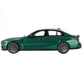 thumbnail image 1 of 1-18 Scale BMW M3 Competition G80 Isle of Man Green Metallic with Carbon Model Car, 1 of 1
