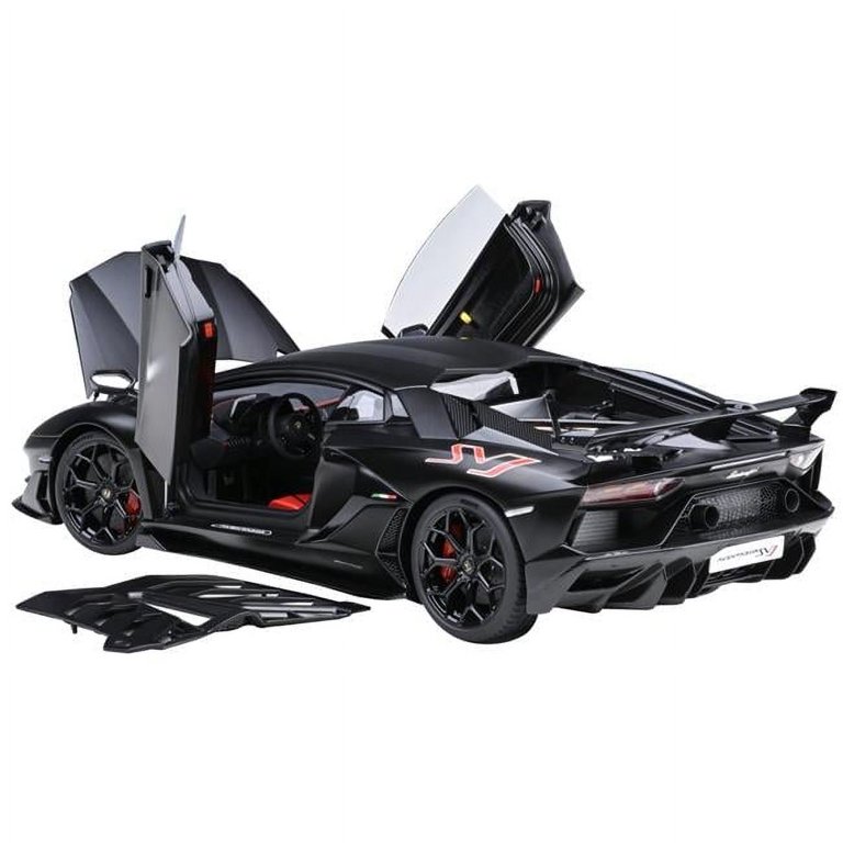 Lamborghini Aventador Scale Model LAMBORGHINI AVENTADOR SV COUPE RED