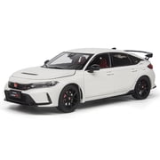 118 Scale Paudi Honda Civic Type-R FL5 2023 White Diecast Model Car Minicar