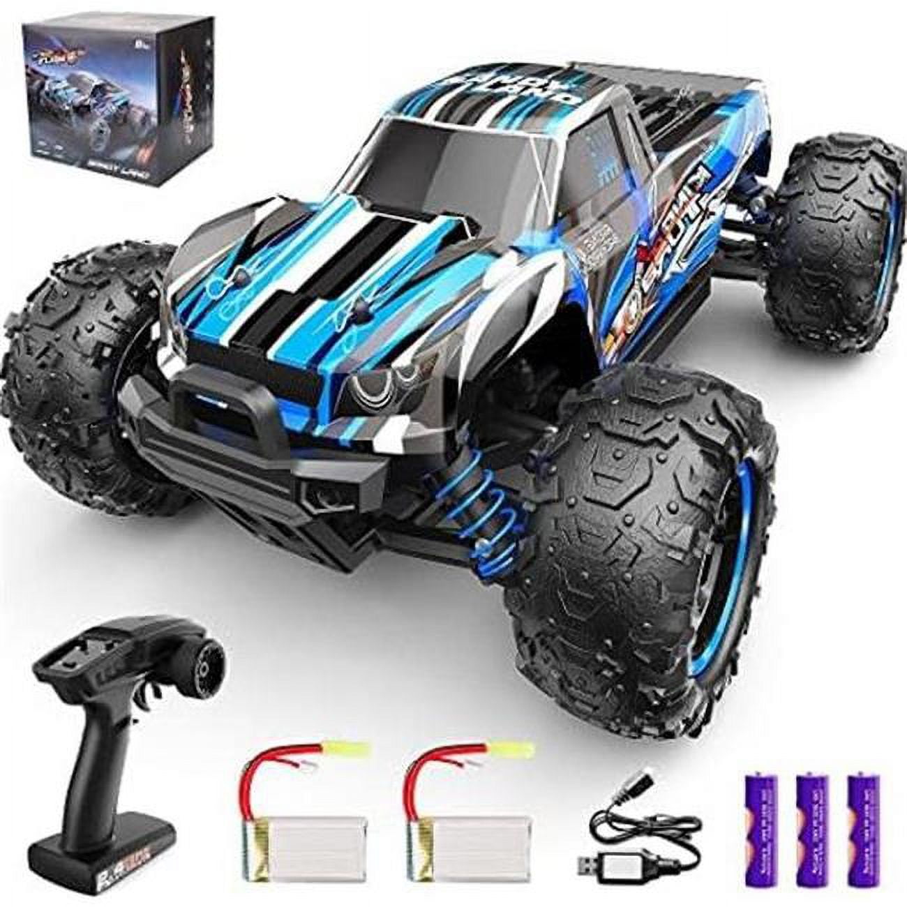 118 Scale Race Cars Remote Control Car, 4WD High Speed 40 Plus Kmh Off Road Race Monster