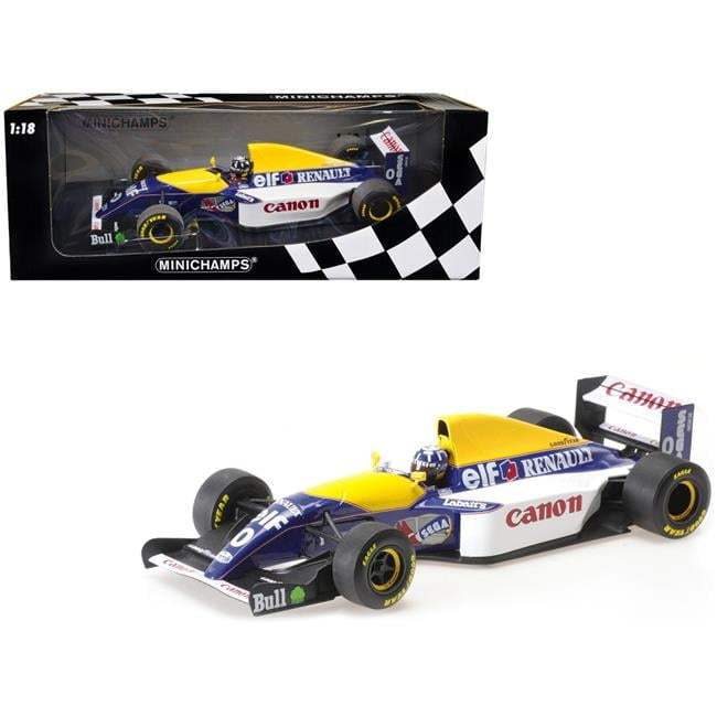 1-18 Scale Williams Renault FW15C No.0 Damon Hill Canon 3rd Place