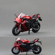 1/18 YZF-R1 Toy Motorcycle Diecast Metal Miniature Vehicle Model 118 Super Racing Collection Gift for Children Boys Kid