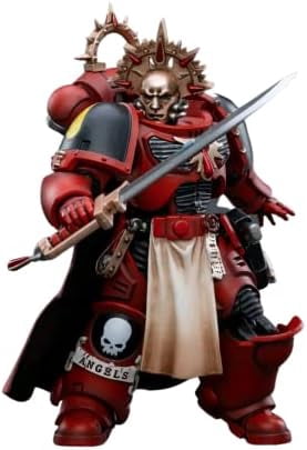 JOYTOY Warhammer 40,000 1/18 Scale Blood Angels Veteran Salus Action Figure - Highly Articulated