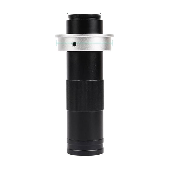 1-180X Adjustable Magnification Zoom C Mount Lens Zoom Glass Lens 150X Digital Industry Video Monocular Microscope Camera Lens