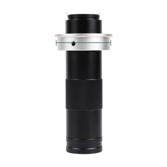 1-180X Adjustable Magnification Zoom C Mount Lens Zoom Glass Lens 150X Digital Industry Video Monocular Microscope Camera Lens
