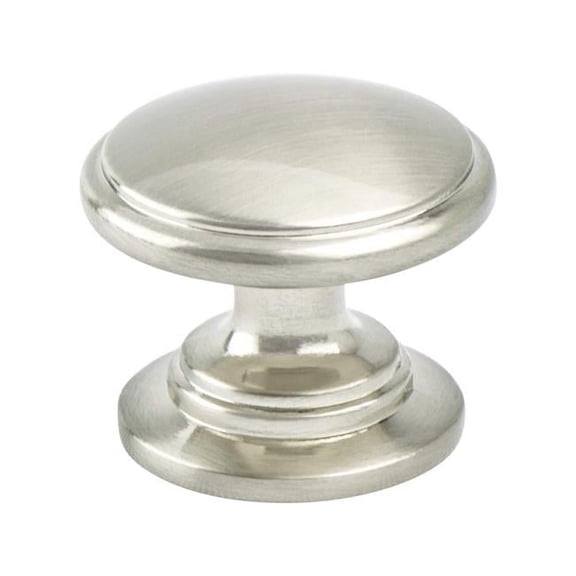 1.187 in. dia. Advantage Plus 5 Knob with Brushed Nickel