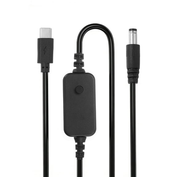 1.18m/3.9ft USB C to DC PD Adapter, 5V 9V 12V 15V 20V PD Trigger Cable Type-C to DC Power Cable Charger Converter for Tablets, LED Light, Lamps, Routers, Laptop, Speaker