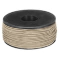 thumbnail image 1 of 1.18mm x 164 Feet Paracord Micro Cord Rope 100 LB Polyester Braided Cord for Camping Jewelry Bracelet, Apricot, 1 of 5