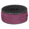 thumbnail image 1 of 1.18mm x 164 Feet Paracord Micro Cord Rope 100 LB Polyester Braided Cord for Camping Jewelry Bracelet, Plum Red, 1 of 5