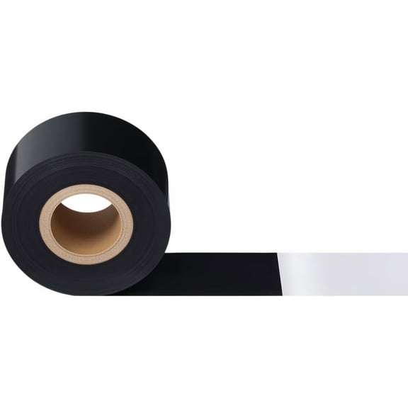 1.1Inch984ft Thermal Transfer Ribbon Resin Enhanced Wax Barcode Sliver Printer Ribbon Adhesive Transfer Heat Tape