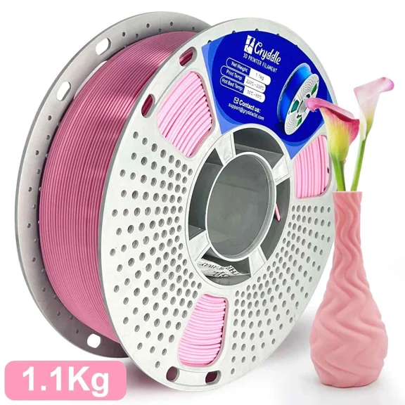 1.1Kg Matte Pink 3D Printing Filament Pla+ 3D Printer Filament High Speed