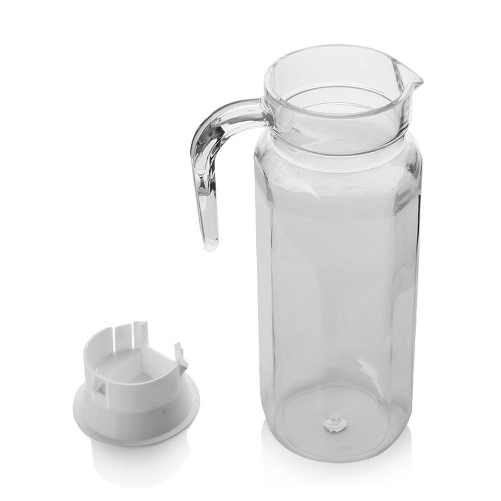 1 1L Water Juice Jug Pitcher Pc Bottle Cocktail Fridge Kitchen Home Lid 1-1l-water-juice-jug-pitcher-pc-bottle-cocktail-fridge-kitchen-home-lid