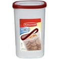 thumbnail image 1 of Rubbermaid 1.1 Gallon Food Container Red Flex (Pack of 3), 1 of 1