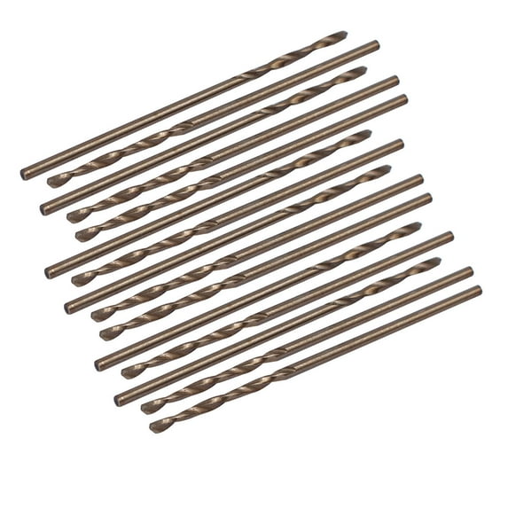 1.1mm Dia Split Point HSS Cobalt Metric Twist Drill Bit Drilling Tool 15pcs