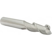 1/2", 1-1/4" LOC, 1/2" Shank Diam, 3-1/4" OAL, 2 Flute, Solid Carbide Square End Mill