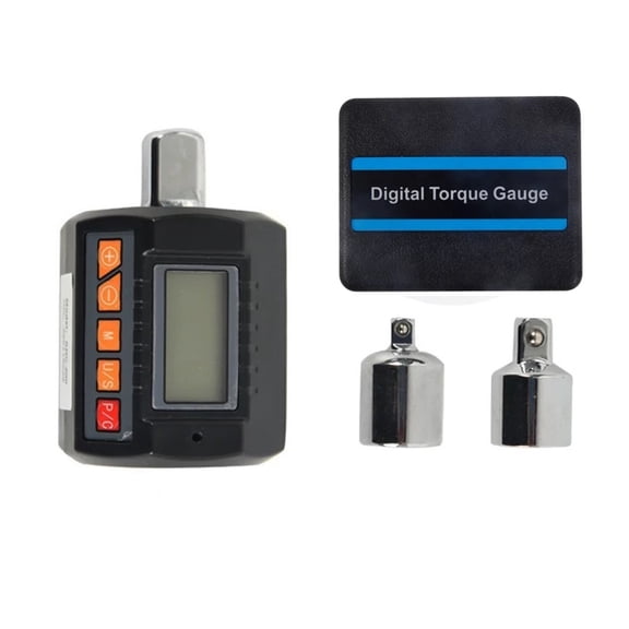 1/2" 1/4" 3/8" Adjustable Digital Torque Meter Digital Torque Wrench Adapter 3-200N.m Mechanical Repair Sound Alarm ,Precision & Robust