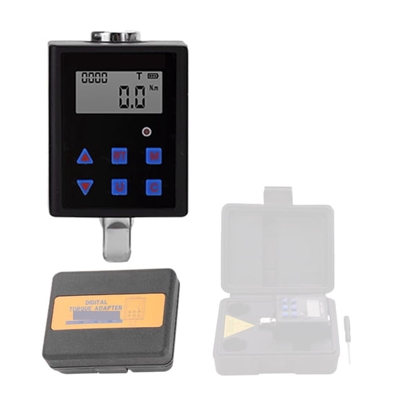 1/2" 1/4" 3/8" Digital Torque Meter Measurement Adapter Spark Bicycle KG Torque Wrench Gauge Tester Screwdriver 3-340 N.m ,Multifunctional
