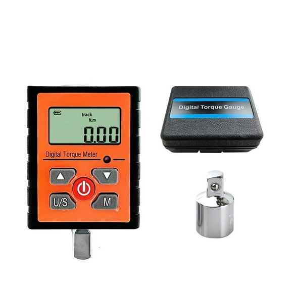 1/2" 1/4" 3/8" Digital Torque Meter Measurement Adapter Spark Bicycle KG Torque Wrench Gauge Tester Screwdriver ,Precision & Robust