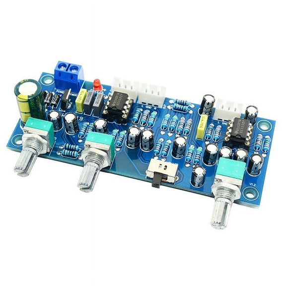 1* 2.1 channel preamplifier board-blue