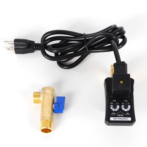1/2'' 110V Air Compressor Tank Water Moisture Drain Valve Auto Timed Drain Valve